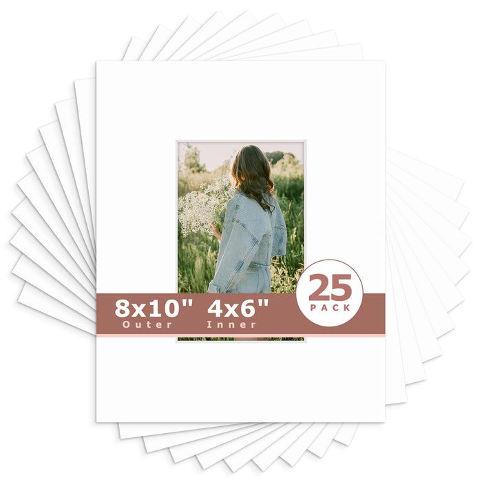 4x6 (3.5x5.5 exact opening) / N501 White