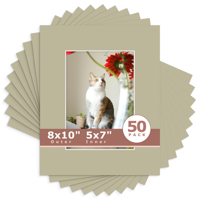 5x7 (4.5x6.5 exact opening) / N154 Middle Gray