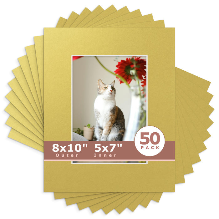 5x7 (4.5x6.5 exact opening) / N143 Old Gold
