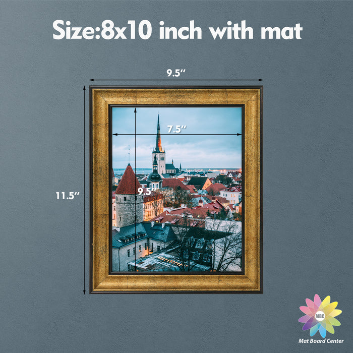 8x10 Picture Frame with Real Glass (12 Pcs Per Box)