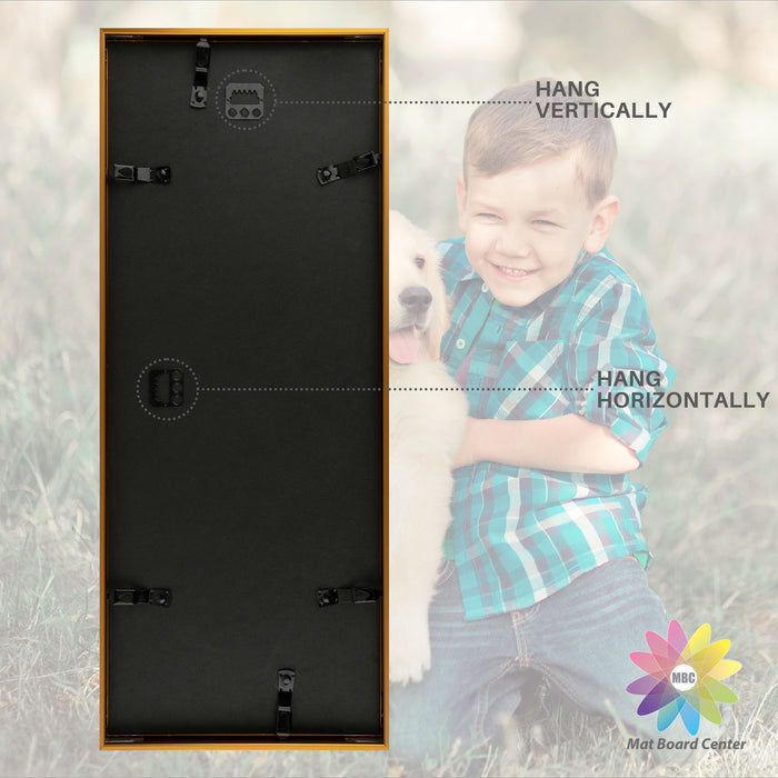 8x20 Aluminum Collage Picture Frame for Four 4x6 Photos Bronze (6 Pcs Per Box)