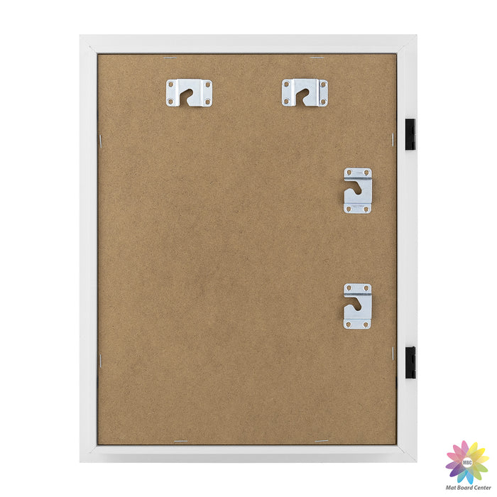 9x12 Kids art frames with Tempered Glass White color (8 Pcs Per Box)