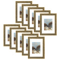 9x12 Picture Frame with White Mat for 6x8 Picture (10 Pcs Per Box)