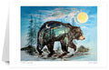 Carla Joseph A Bear's Journey Wall Art | Native Art Canada