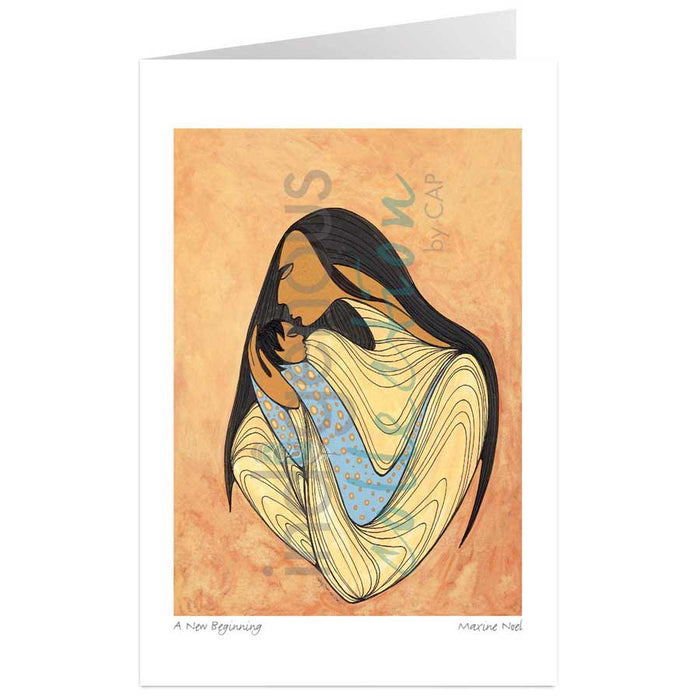 Maxine Noel A New Beginning Art Card | Native Art Canada