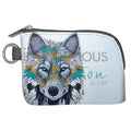 Alpha Wolf, Micqaela Jones, Pocket Wallet, Indigenous Art, North of Fifty