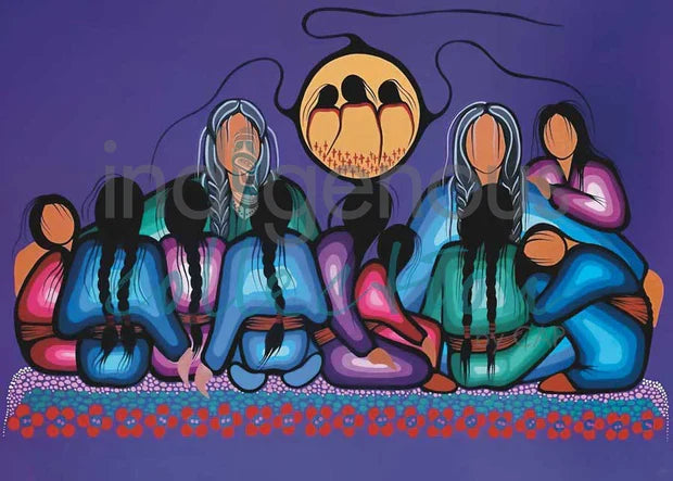 Simone McLeod Always For Our Children Wall Art | Native Art Canada