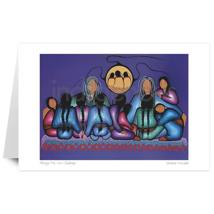 Simone McLeod Always For Our Children Wall Art | Native Art Canada