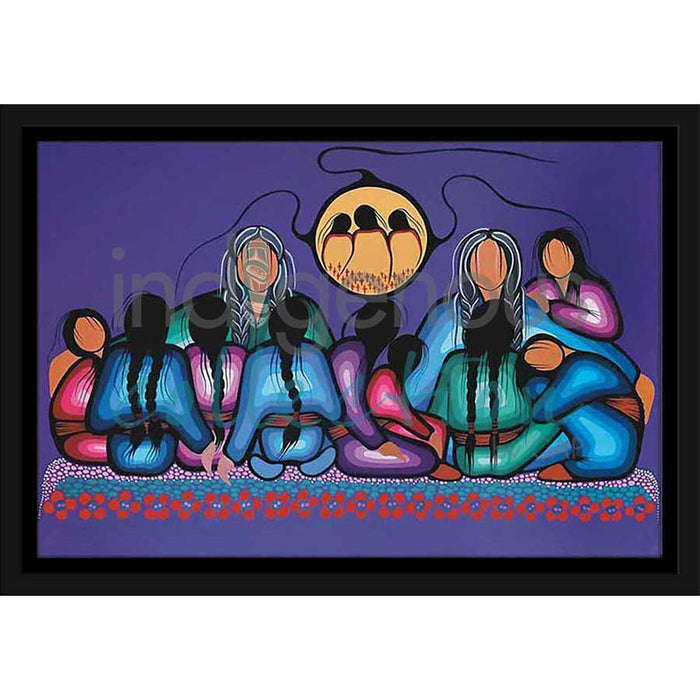 Simone McLeod Always For Our Children Wall Art | Native Art Canada