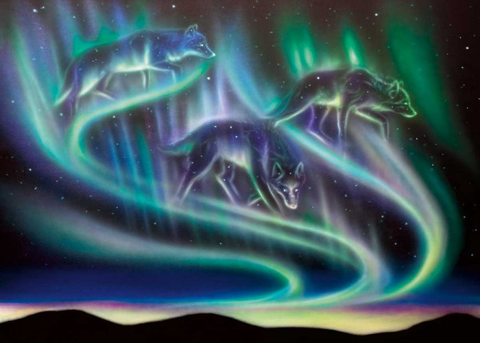 AMY KELLER REMPP "Sky Dance indigenous wall art by Amy Keller Rempp Canada