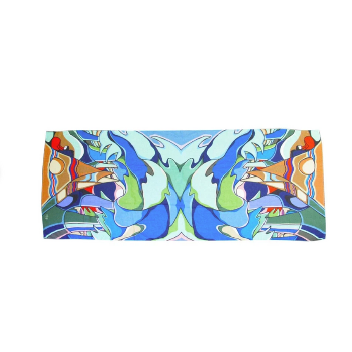 And Some Watched the Sunset indigenous art shawl by Daphne Odjig Canada