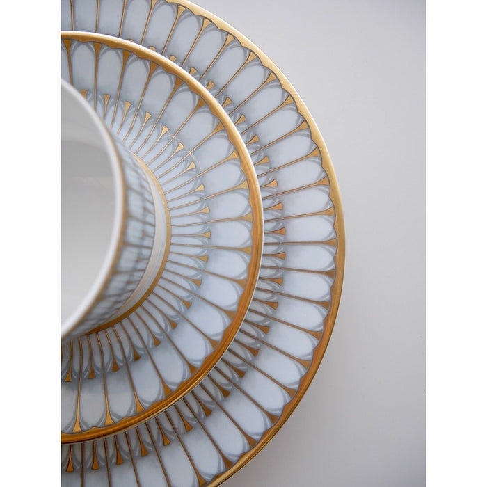 Arcades Grey and Gold Tea Cup