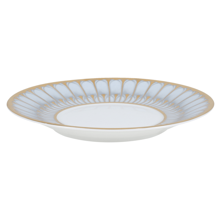 Arcades Grey and Gold Tea Saucer