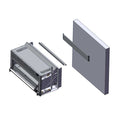 Atosa 21208001048 wall mount kit for salamander and cheese melter
