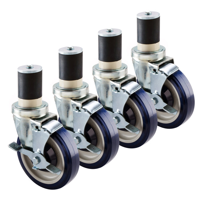 Atosa WA400001 four-piece caster set