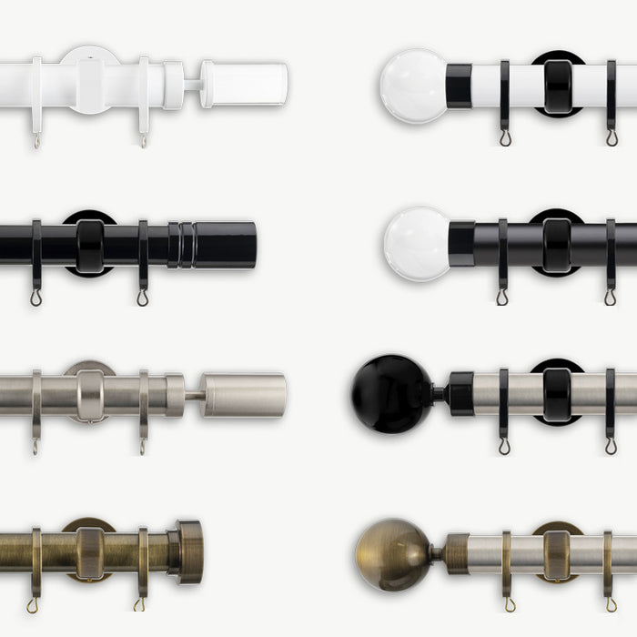 Aveiro 1 3/16" Steel Pole Sets