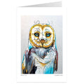 Micqaela Jones Barn Owl Wall Art | Native Art Canada