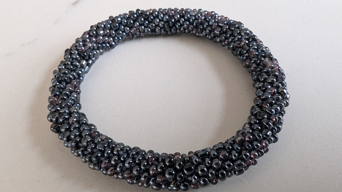 Beaded Bangle indigenous art gift by North of Fifty Indigenous Boutique Canada