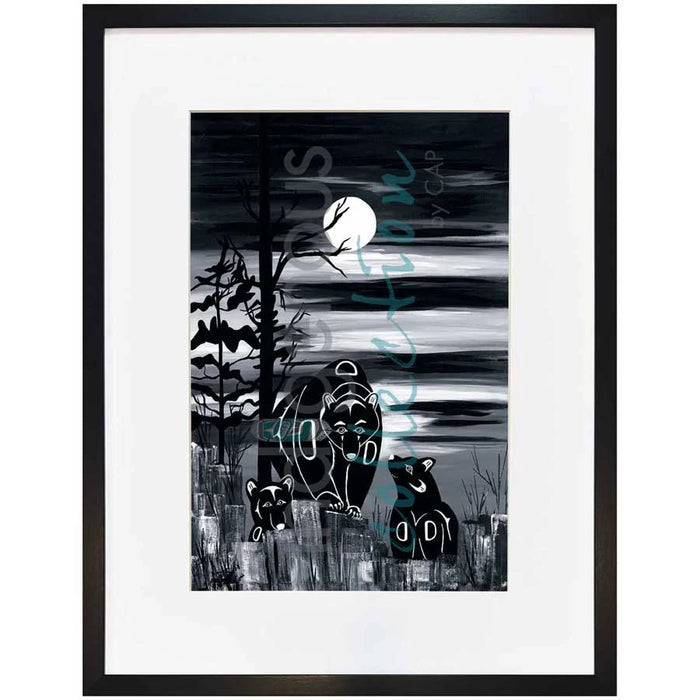 Diane Levesque Bear and Cubs Wall Art | Native Art Canada