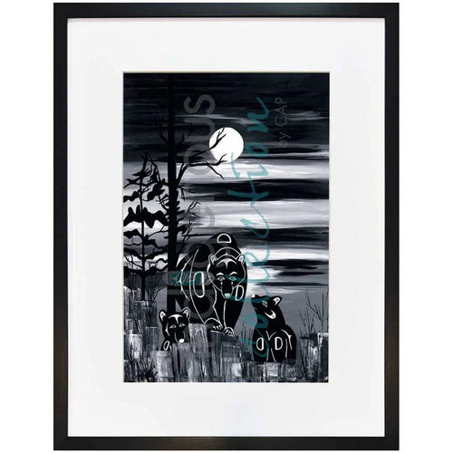 Diane Levesque Bear and Cubs Wall Art | Native Art Canada