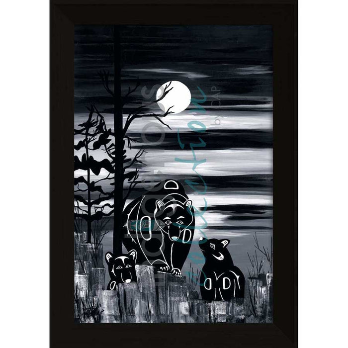 Diane Levesque Bear and Cubs Wall Art | Native Art Canada