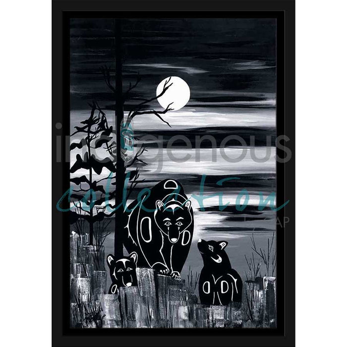Diane Levesque Bear and Cubs Wall Art | Native Art Canada