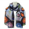Bear indigenous art shawl by John Rombough Canada