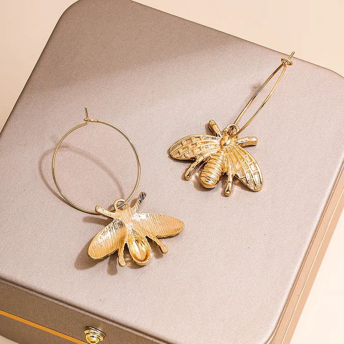 Bee Earrings indigenous art gift by Canadian Fashion & Home Decor Boutique Canada