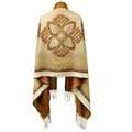Bee-Lieve indigenous art shawl by Pat Bruderer Canada