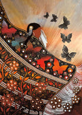 BETTY ALBERT Framed Art Card Collection - Choose from a selection of 18 prints indigenous art gift by Betty Albert Canada