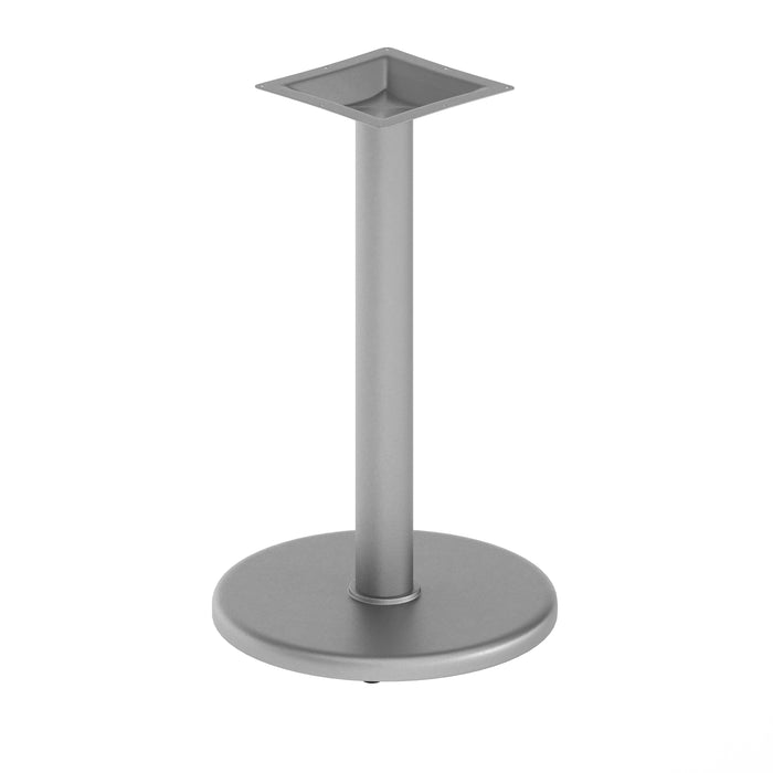 18" RD Silver Base w/ Column