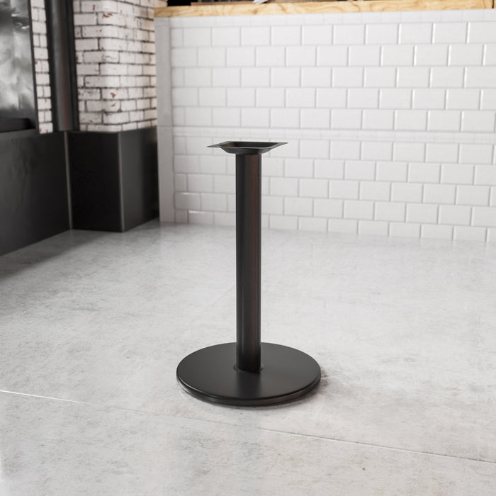 Black 18 RND Table Height Base