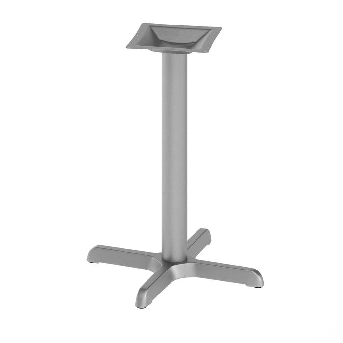 22x22 Silver X-Base w/ Column