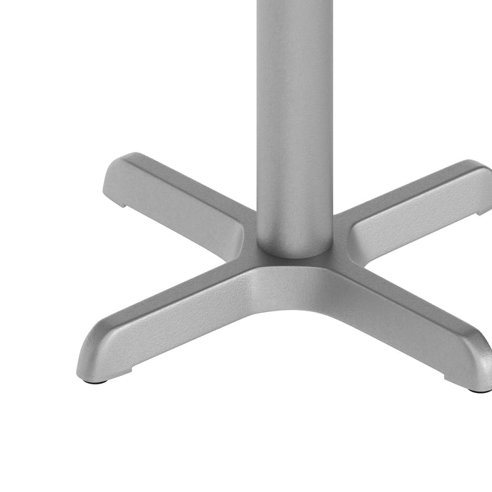 22x22 Silver X-Base w/ Column