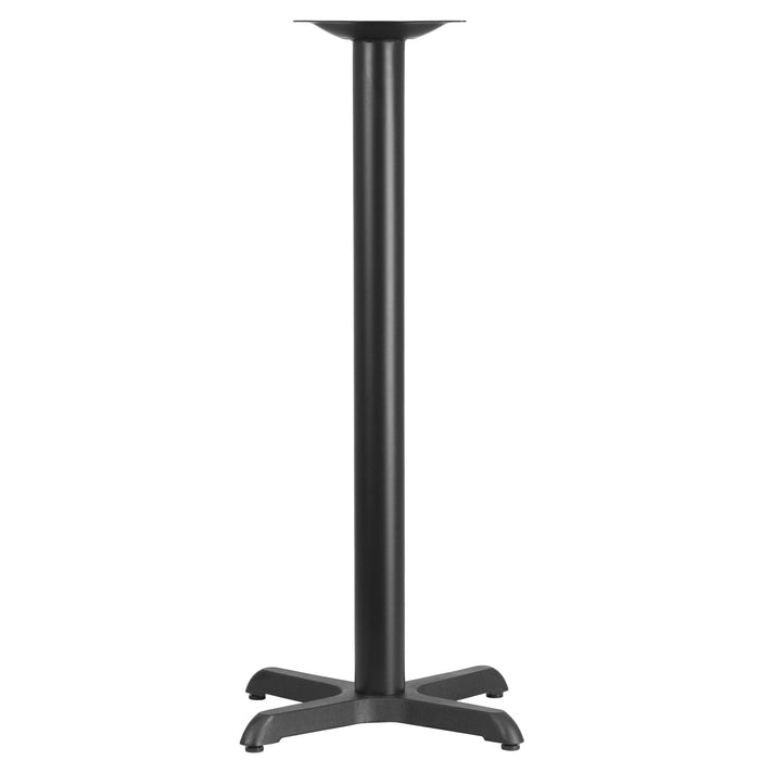 Black 22x22 Bar Height X-Base