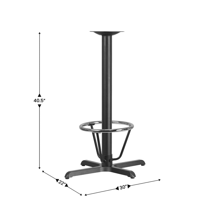 23.5x29.5 Bar Height X-Base