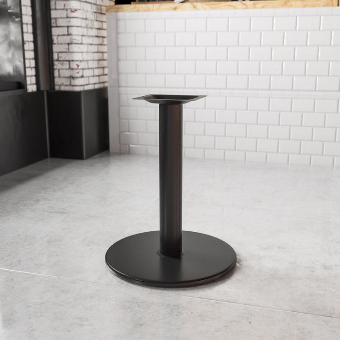 Black 24 RND Table Height Base