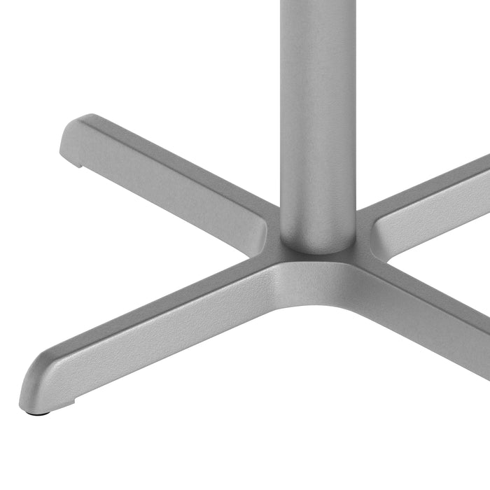 30x30 Silver X-Base w/ Column