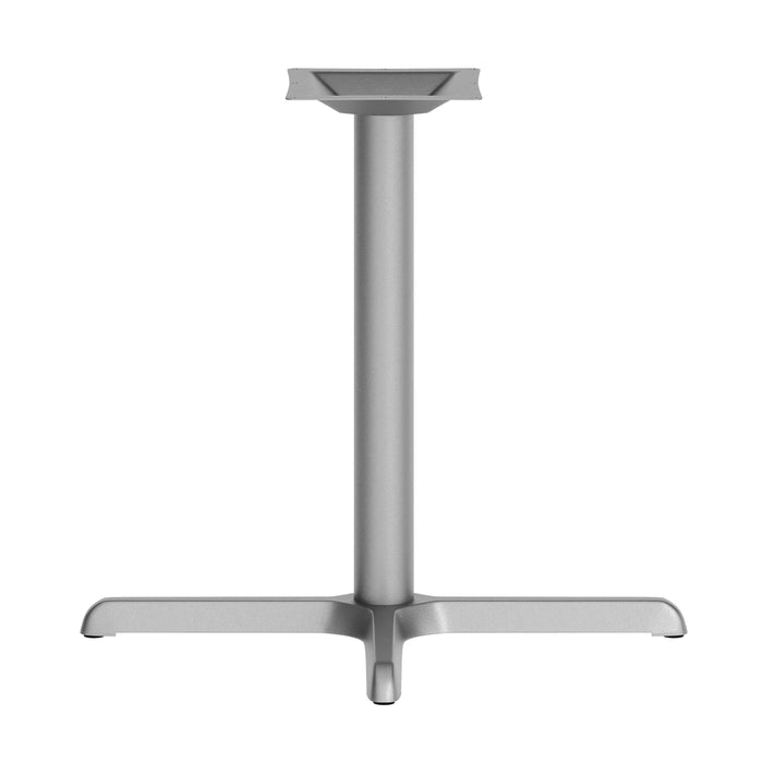 30x30 Silver X-Base w/ Column