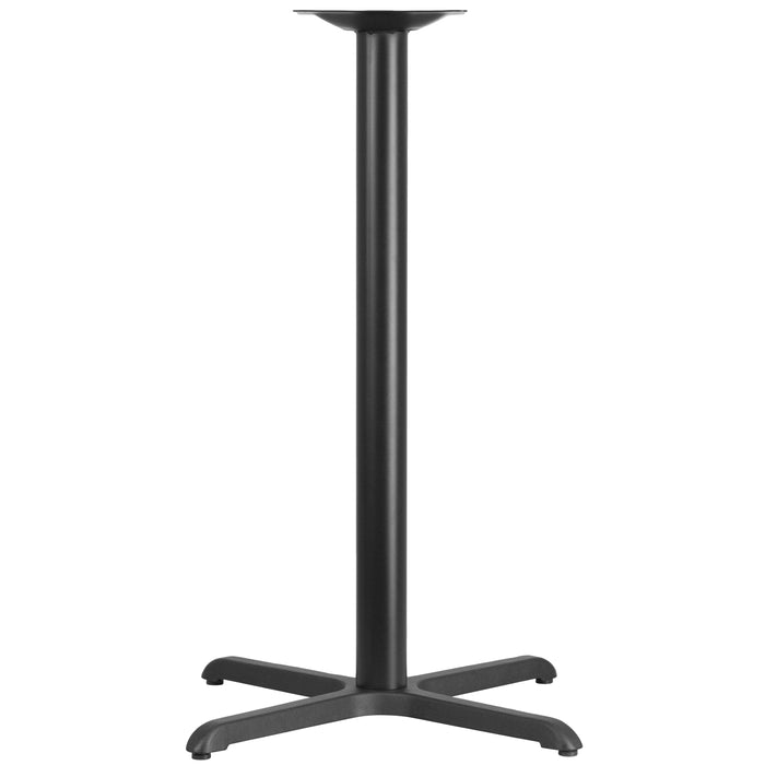 Black 30x30 Bar Height X-Base