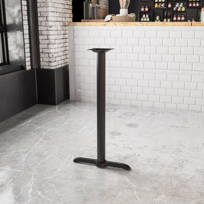 Black 5x22 Bar Height T-Base