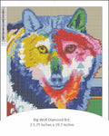 Big Wolf indigenous art gift by John Balloue Canada