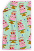 Birthday Microfiber Tea Towel
