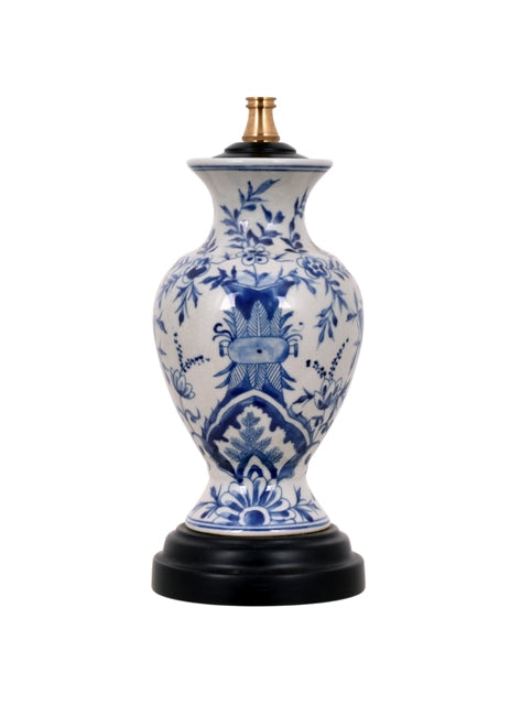 Blue and White Porcelain Vase Lamp