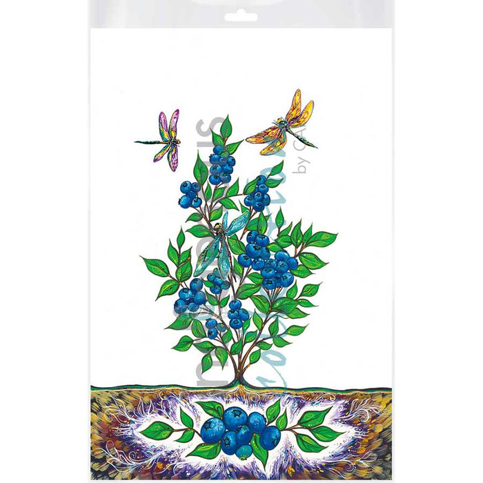 Blueberry Patch Bagged Poster