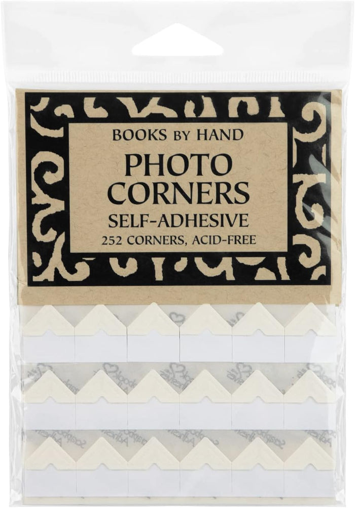 Books By Hand Self-Adhesive Photo Corners Ivory