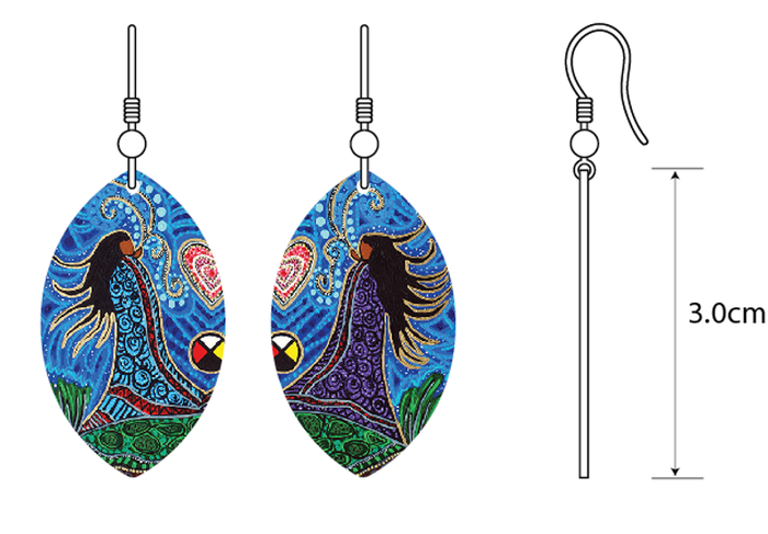 Breath of Life indigenous art gift by Leah Dorion Canada