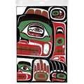 Brentwood Box Grizzly Bear Design Bagged Poster