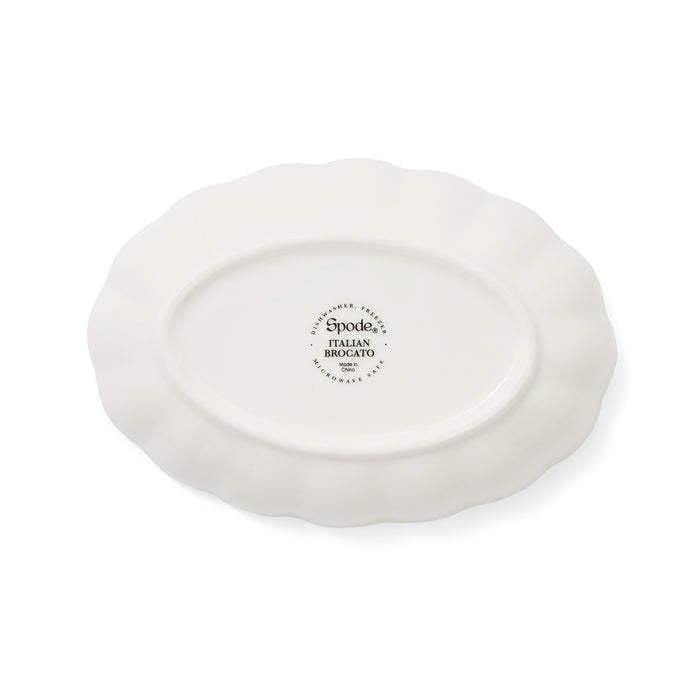 Brocato Oval Fluted Dish