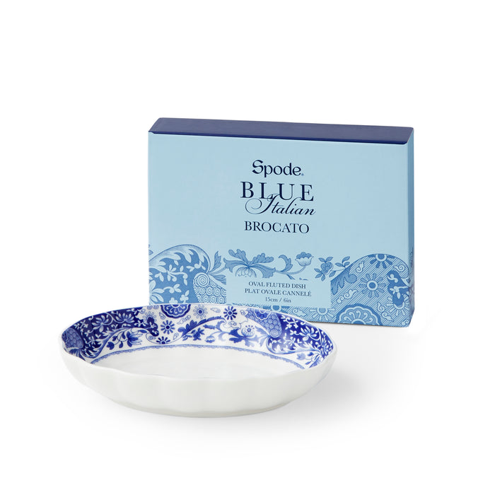 Brocato Oval Fluted Dish